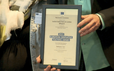 L’école Sainte-Marie de Jambes lauréate du Prix européen de l’enseignement innovant (PEEI) – CJ115 2021