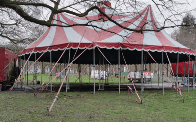 CA BOUGE À JAMBES | INSTALLATION DU CIRQUE STROMBOLI