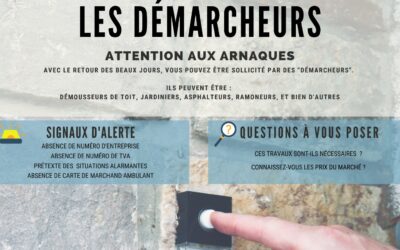 BON A SAVOIR ! – Arnaques aux démarcheurs