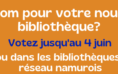 LE NOUVEAU NOM DE LA NOUVELLE BIBLIOTHÈQUE COMMUNALE ?