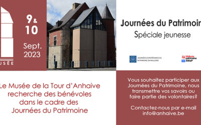 Appel aux bénévoles – Journées du Patrimoine à Anhaive