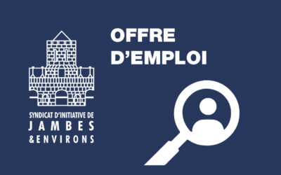 Offre d’emploi – Syndicat d’Initiative de Jambes – Collaborateur·rice numérique et graphique