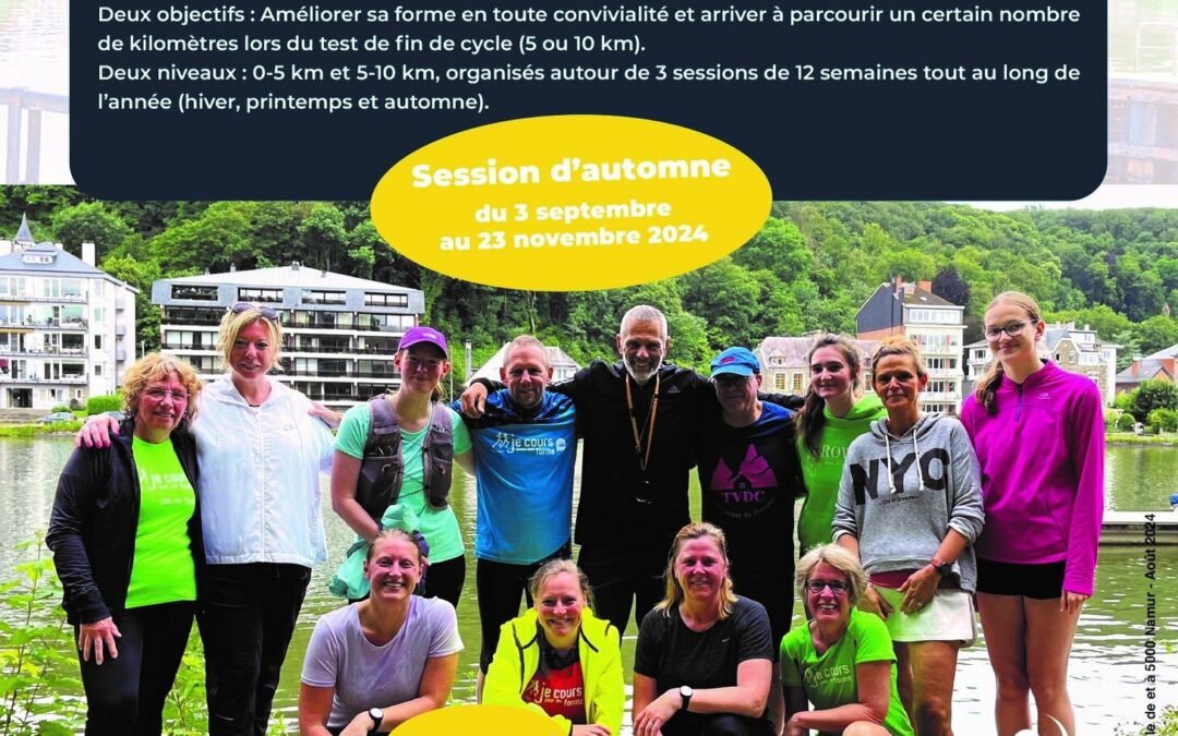 JE COURS POUR MA FORME… À JAMBES I LES INSCRIPTIONS OUVRENT DEMAIN !!!!