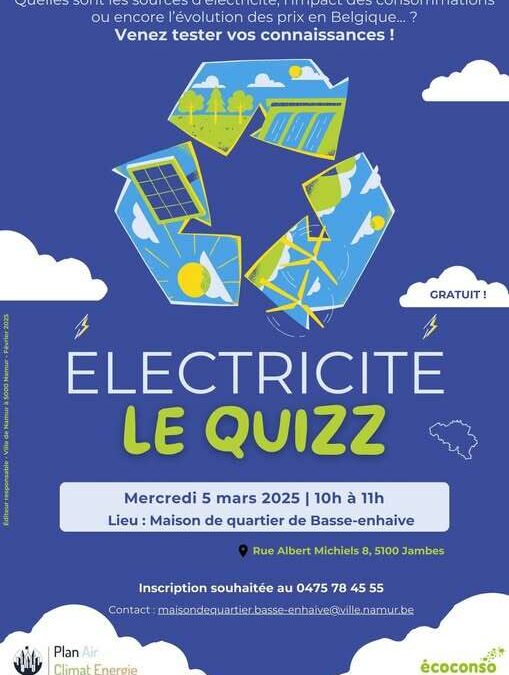 ÇA SE PASSE À JAMBES I QUIZZ SUR L’ÉLECTRICITÉ