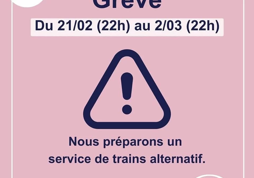 GRÈVE DE LA SNCB