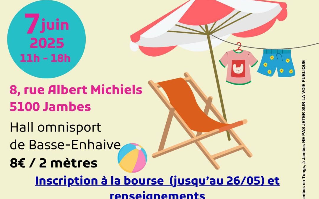 JAMBES EN TONGS I BOURSE ESTIVALE
