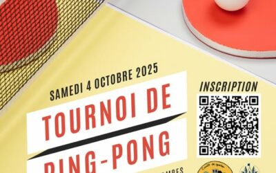 AGENDA – SPORT – LOISIRS I TOURNOI DE PING PONG