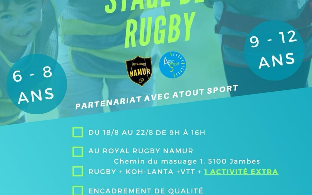 STAGE DE RUGBY – ÉTÉ 2025