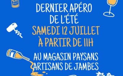 AGENDA I APÉRO D’ÉTÉ