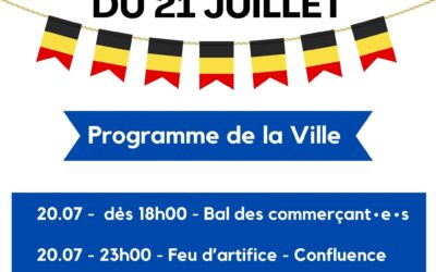 FESTIVITÉS DU 21 JUILLET I LE PROGRAMME