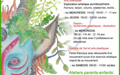 ÇA SE PASSE À JAMBES I ATELIERS ET STAGES CRÉATIFS