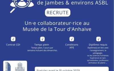 Collaborateur / Collaboratrice au Musée de la Tour d’Anhaive