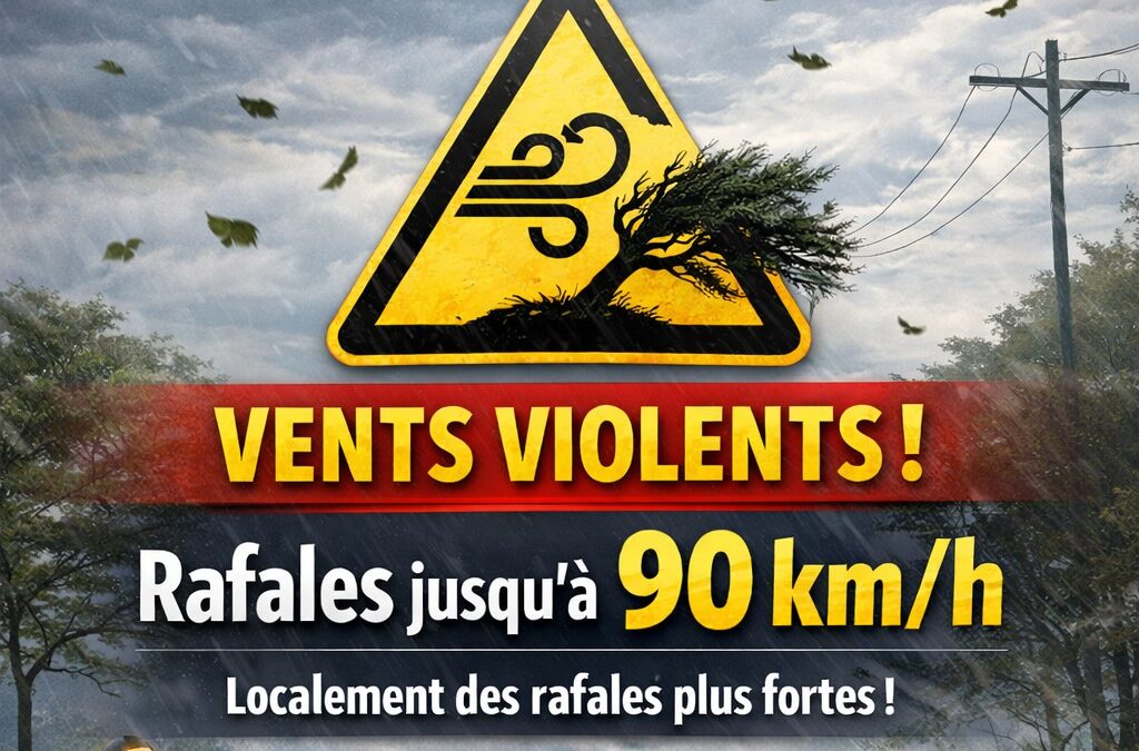 ALERTE MÉTÉO – INFORMATION À LA POPULATION