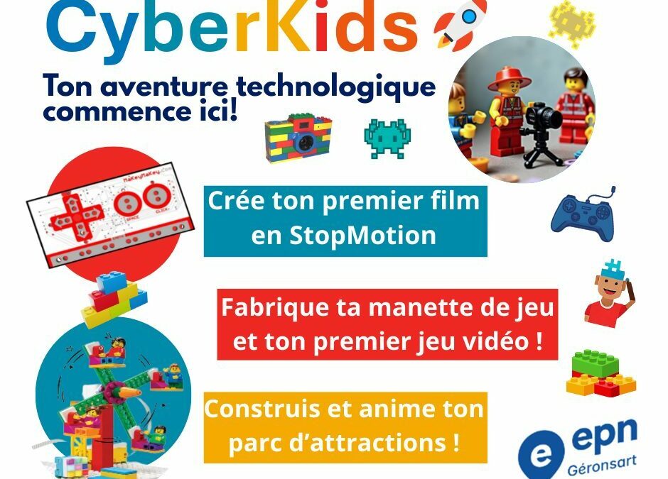 𝐂𝐘𝐁𝐄𝐑𝐊𝐈𝐃𝐒 𝐫𝐞𝐯𝐢𝐞𝐧𝐭 𝐩𝐨𝐮𝐫 𝐮𝐧 𝐬𝐞𝐦𝐞𝐬𝐭𝐫𝐞 𝟏𝟎𝟎% 𝐜𝐫𝐞́𝐚𝐭𝐢𝐯𝐢𝐭𝐞́, 𝐭𝐞𝐜𝐡𝐧𝐨𝐥𝐨𝐠𝐢𝐞 𝐞𝐭 𝐟𝐮𝐧 !