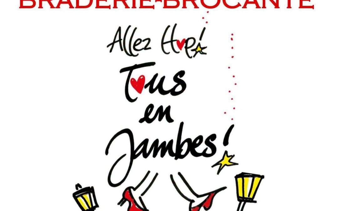 La grande braderie-brocante des commerçants jambois c&rsquo;est déjà le 6 septembre 2026 !